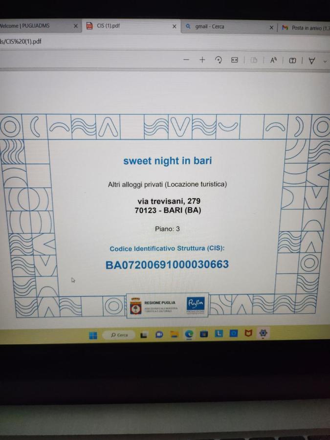 Appartamento Sweet Night In Bari Esterno foto